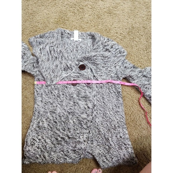 Vertigo Paris  Mohair Wool Blend Coat Cardigan Size M‎ Brown Gold Specks - Picture 10 of 14